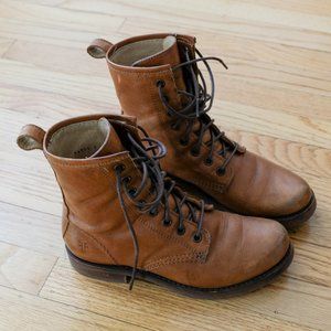 Frye Veronica Combat Boots